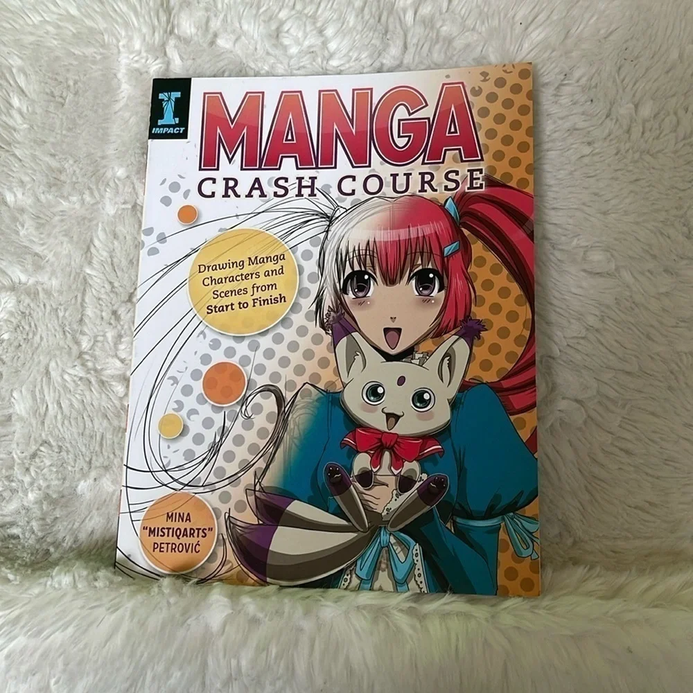 Book by Mina “mistiqarts” Petrovic ( Manga crash course drawing characters NWT